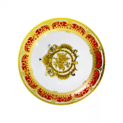 Nəlbəki 6 ədədli FR-5475-3 böyük 5.5' qırmızı+qızılı