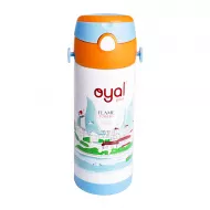 Su bardağı i-4395 350ml mavi-narıncı