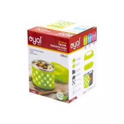 Yemək saxlama qabı i-4805 1 mərtəbə yaşıl