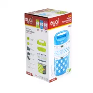 Yemək saxlama qabı i-4810 2 mərtəbə mavi