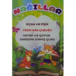 K.Nağıllar-Siçan və pişik-Yeddi nar çubuğu-Hətəm və qoyun(2AZN)