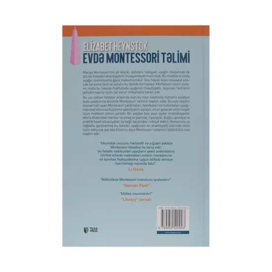 K.Evdə Montessori Təlimi (Elizabet Heynstok)