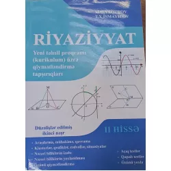 K.Riyaziyyat II hissə(M.H.Yaqubov)