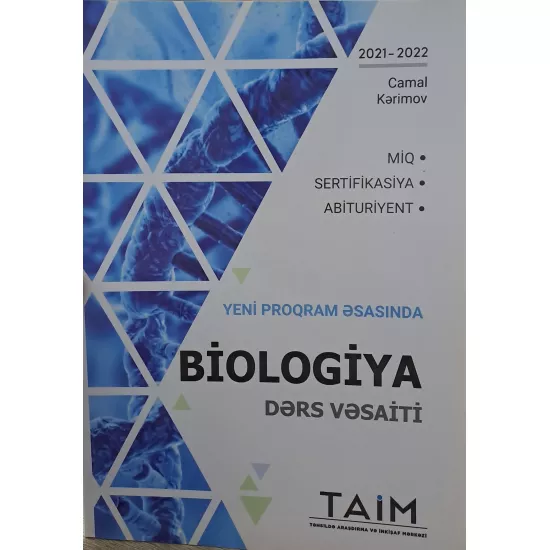 K.Biologiya Dərs Vəsaiti TAİM