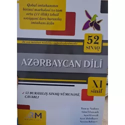 K.Azərbaycan dili XI sinif - 52 sınaq (RM)