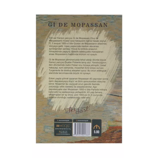 K.İki Dost (Gi De Mopassan)