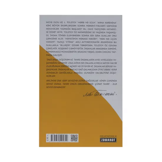 K.İnsanı Yaşadan Nədir (Lev Tolstoy) (Parlaq İmzalar)