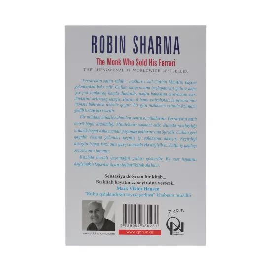 K.Ferrarisini satan rahib (Robin Sharma)