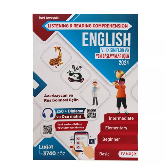 K.English V-IX Siniflər və Yeni başlayanlar üçün (İ.Baxşəlili)