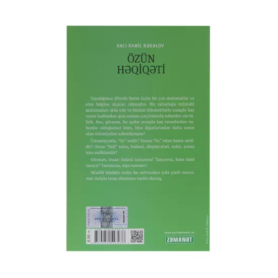 K.Özün Həqiqəti (H.R.Bədəlov) (Parlaq İmzalar)