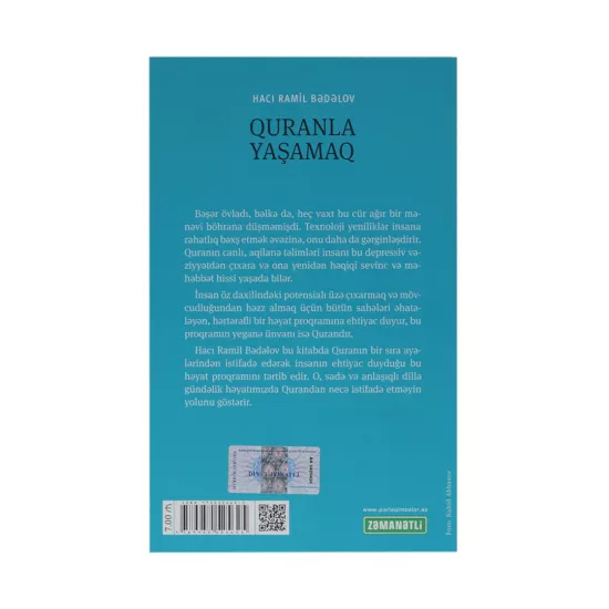 K.Quranla Yaşamaq (H.R.Bədəlov) (Xətt Nəşriyyatı)