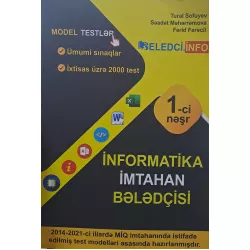 K.İnformatika İmtahan Bələdçisi Model Testlər (T.Sofuyev)
