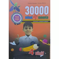 K.30000 misal+məsələ 4.ci sinif (D.Xurşudov)