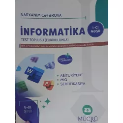 K.İnformatika Test Toplusu V-IX sinif (N.Cəfərova) (Mücrü)