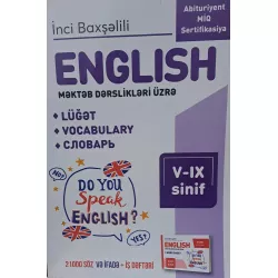 K.English V-IX sinif Lüğət Do you Speak English (İ.Baxşəlili)