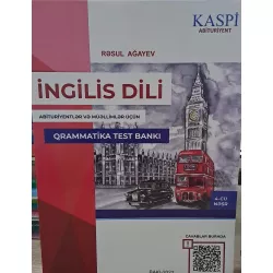K.İngilis dili Qrammatika Test Bankı (R.Ağayev) (Kaspi)
