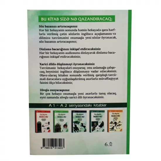 K.Qısa hekayələrlə İngilis dili (A1-A2) (Yaşıl)