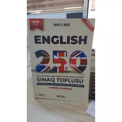 K.English 250 sınaq toplusu (Nərgiz R.Nəcəf)(13Azn)