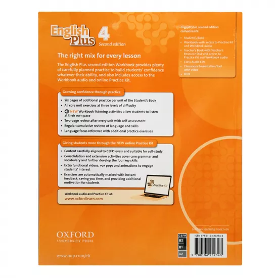 K.English Plus 4+CD 2edition