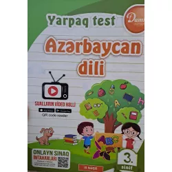 K.Azərbaycan dili yarpaq test 3-cü sinif (Damla)(7.50Azn)