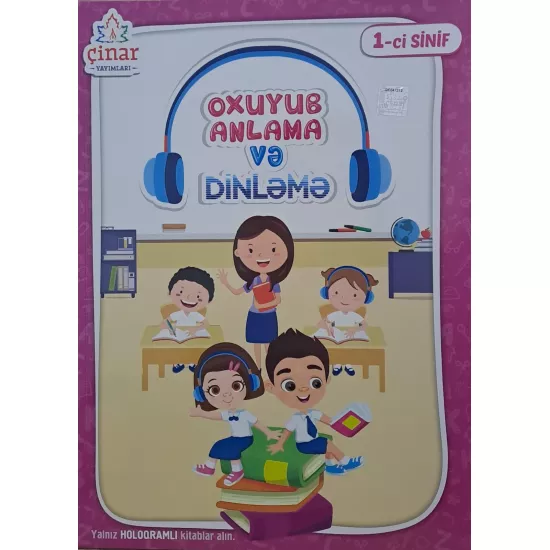 K.Oxuyub anlama və dinləmə 1s(Çinar) (7.5 azn)