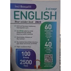 K.English 100 sınaq 2500 test (İ.Baxşəlili)