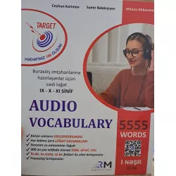 K.Audio Vocabulary 9-11 sinif 5555 Words (RM)