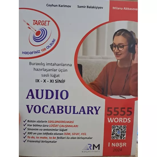 K.Audio Vocabulary 9-11 sinif 5555 Words (RM)