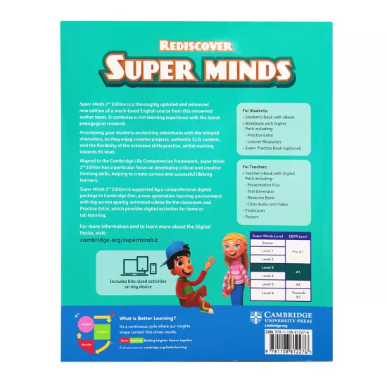 K.Super Minds 3+CD/DVD (2edition)