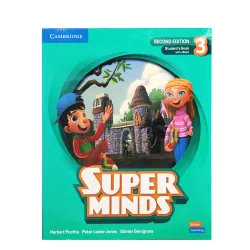 K.Super Minds 3+CD/DVD (2edition)