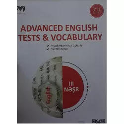 K.Advanced English Test & Vocabulary (Ş.Müseyibova) (MHM)