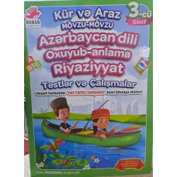 K.Kür və Araz Mövzu-Mövzu 3-cü sinif Azərbaycan dili oxuyub-anlama Riyaziyyat