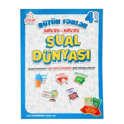 K.Bütün fənlər 4cü sinif Sual Dünyası (Çinar)