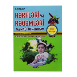 K.Hərfləri və rəqəmləri yazmağı öyrənirəm (D.Xurşudov)(3.50 Azn)