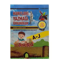 K.Hərfləri yazmağı öyrənirəm(D.Xurşudov)(Mavi)