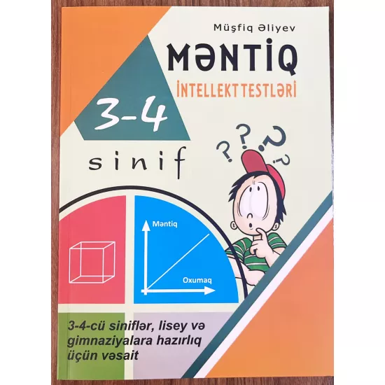 K.Məntiq intellekt testləri 3-4(M.Əliyev)(10Azn)