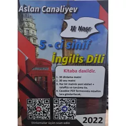 K.İngilis dili 5-ci sinif (A.Canəliyev)(12Azn)