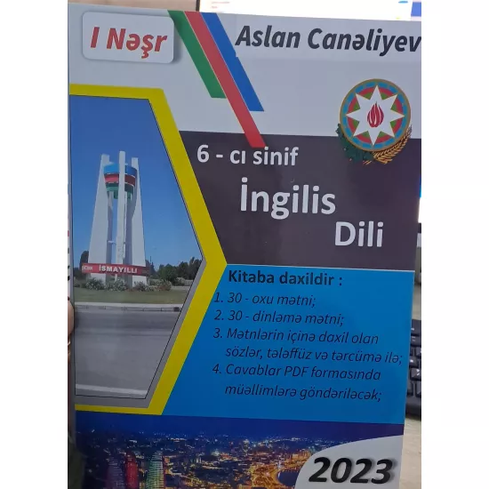 K.İngilis dili 6-cı sinif (A.Canəliyev)(11Azn)