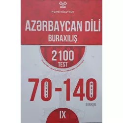 K.Azərbaycan Dili Buraxılış IX 2100 test (N.Hüseynov)(Hədəf)