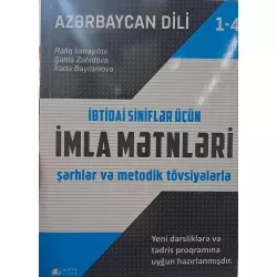 K.Azərbaycan Dili 1-4 sinif İbtidai Siniflər Üçün İmla Mətnləri(Altun)
