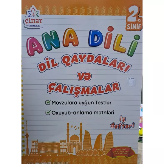 K.Ana Dili Dil Qaydaları və Çalışmalar 2s (Çinar)