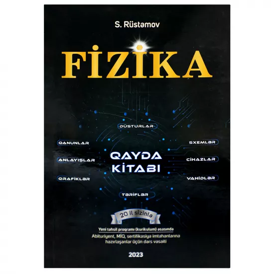 K.Fizika Qayda Kitabı 2023 (S.Rüstəmov)