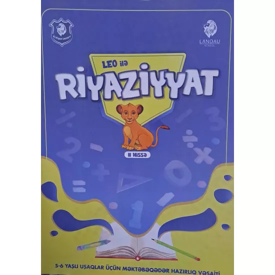 K.LEO ilə Riyaziyyat 5-6 yaş 2-ci hissə (Landau)