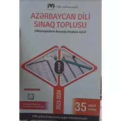 K.Azərbaycan dili Sınaq Toplusu 35 Sınaq (MHM)