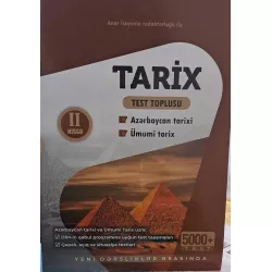 K.Tarix Test Toplusu II hissə (Anar İsayev)(Bilik Nəşriyyatı)