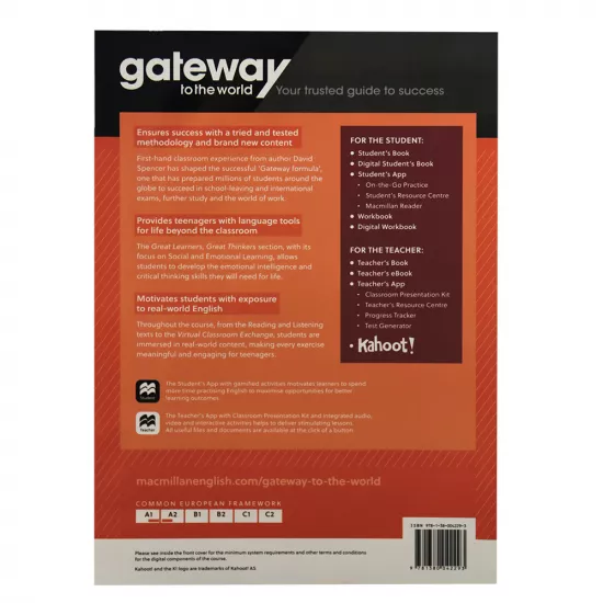 K.Gateway to the World A1+ Workbook