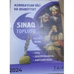 K.Azərbaycan Dili və Ədəbiyyat Sınaq Toplusu 1900+MİQ (TAİM)