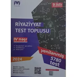 K.Riyaziyyat test toplusu 5780 test(MHM)(H.Yaqublu)(16Azn)