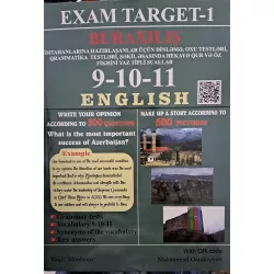 K.English Buraxılış 9-10-11 (Exam Target-1)(M.Qarakişiyev)