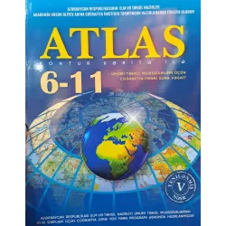 K.Atlas Kontur Xəritə ilə 6-11 sinif (Sinkod)(9Azn)